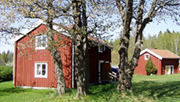 Forårsmotiv af ødegården
